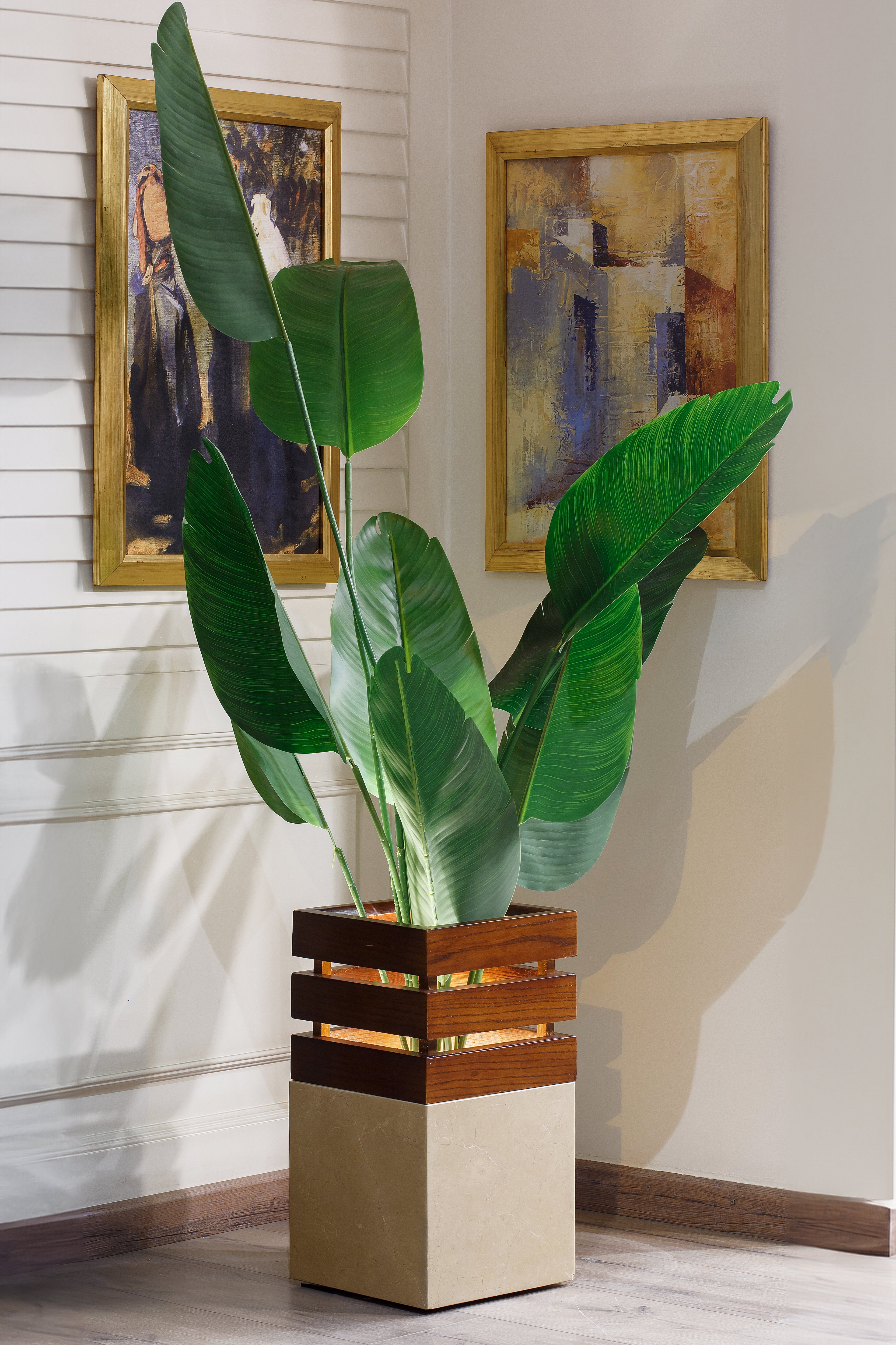 ivory planter pot Planter Pot (Ivory Leaf) – Luxos Designs