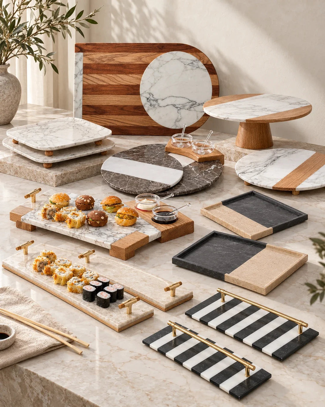 Serving Trays & Platters