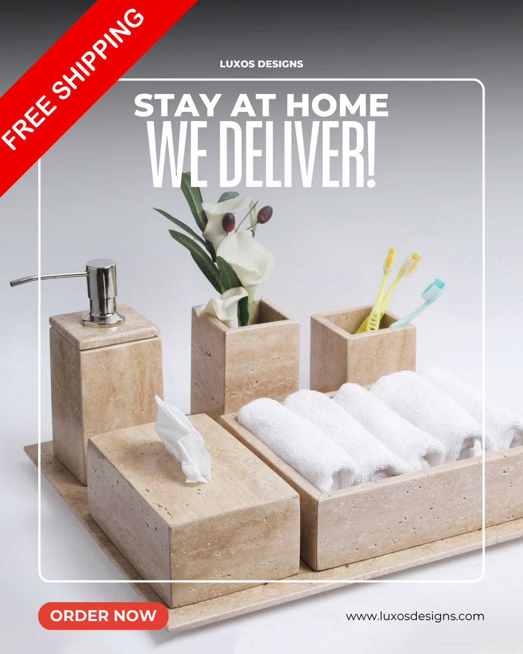 Cozy Marble set