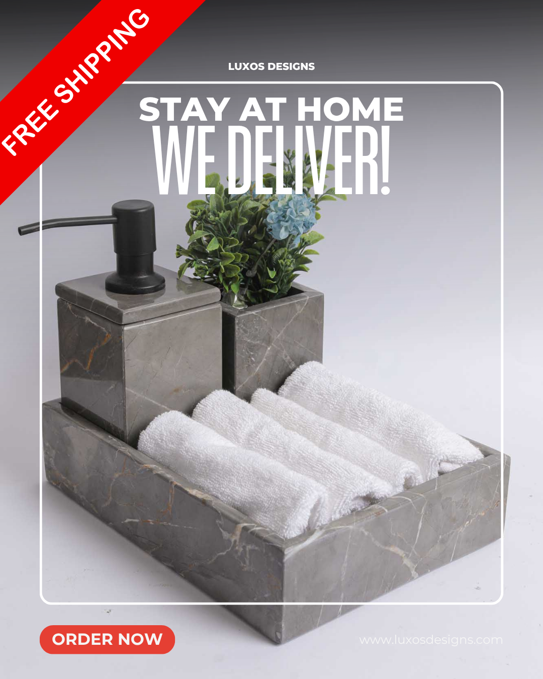 Cozy Marble set