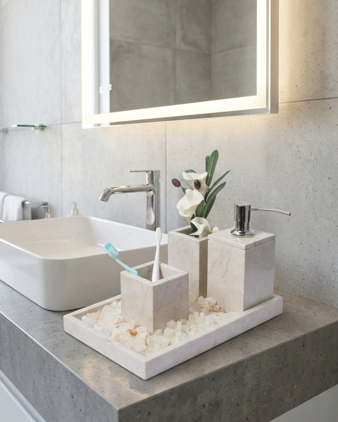 Elegant Marble Set