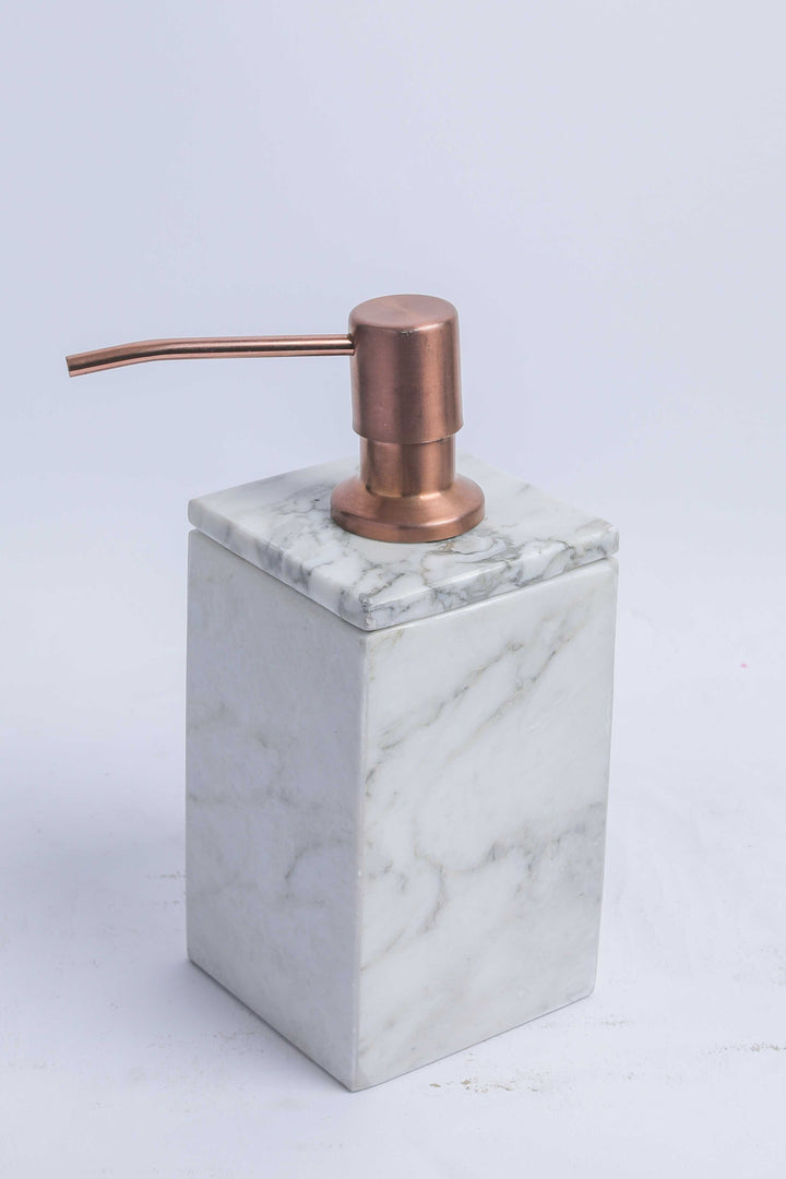 Marble Soap Dispenser + Stainless Pump