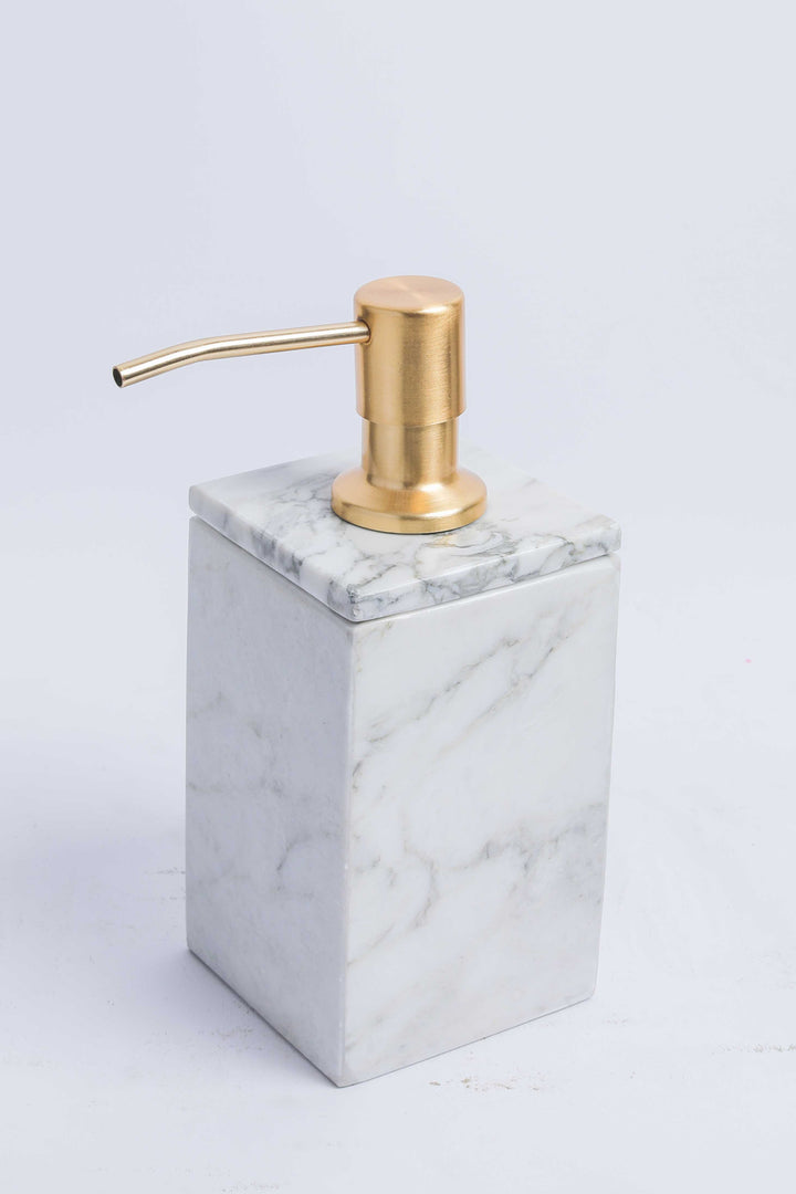 Marble Soap Dispenser + Stainless Pump