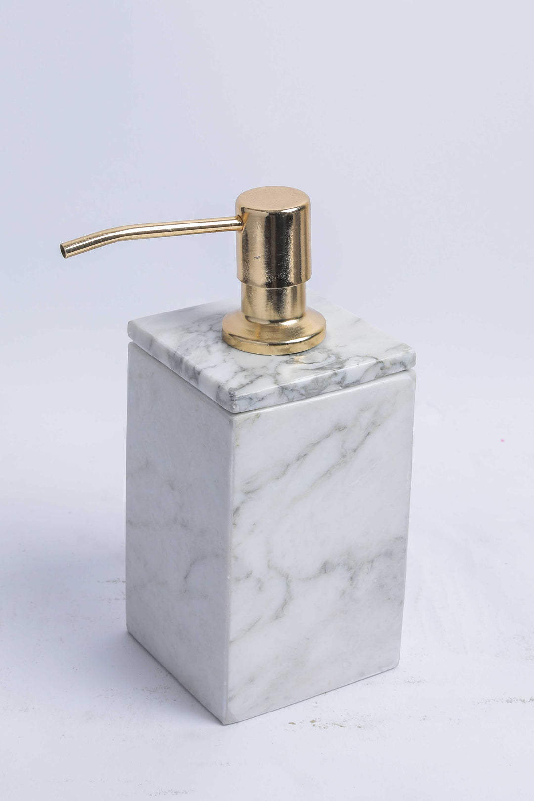 Marble Soap Dispenser + Stainless Pump