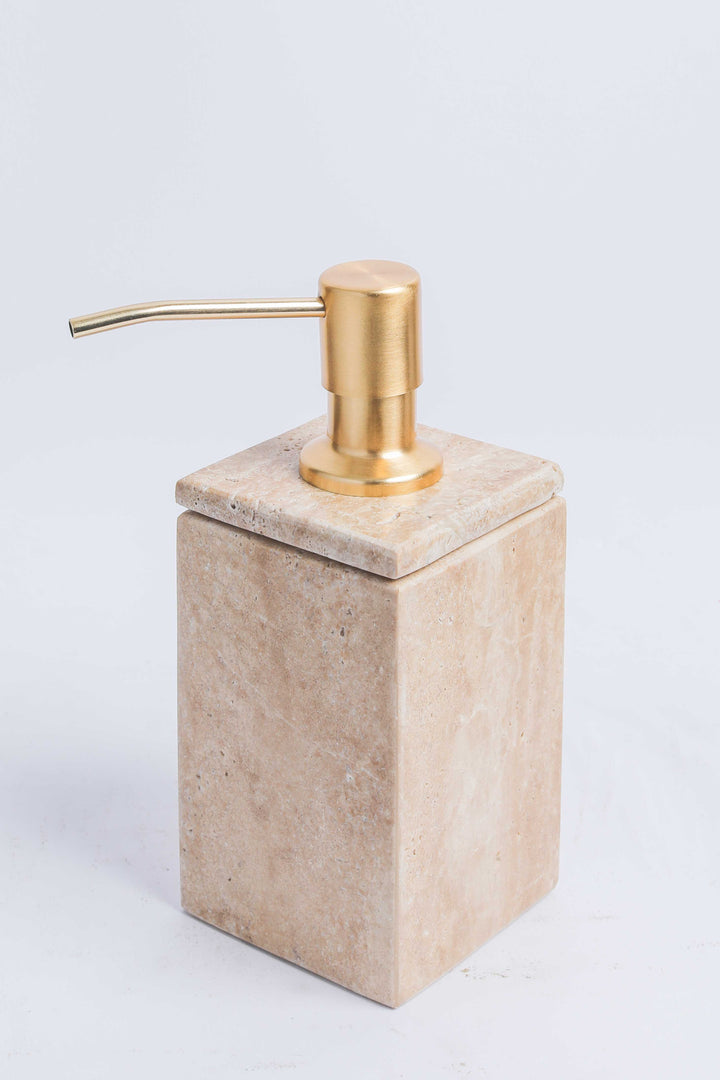 Marble Soap Dispenser + Stainless Pump