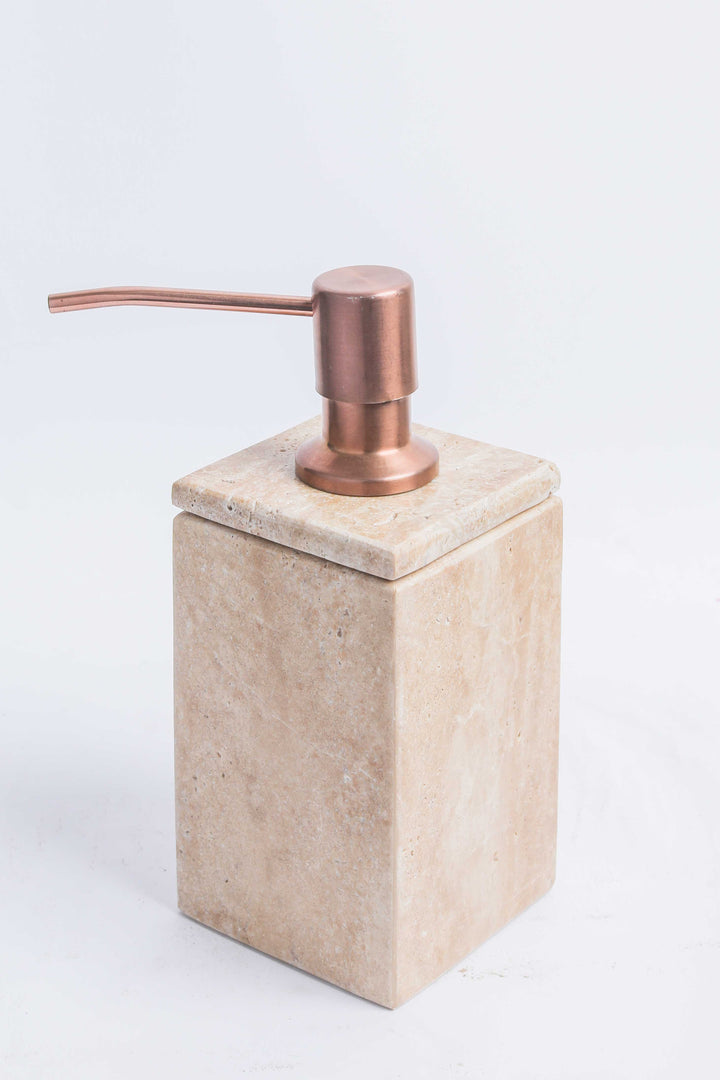 Marble Soap Dispenser + Stainless Pump