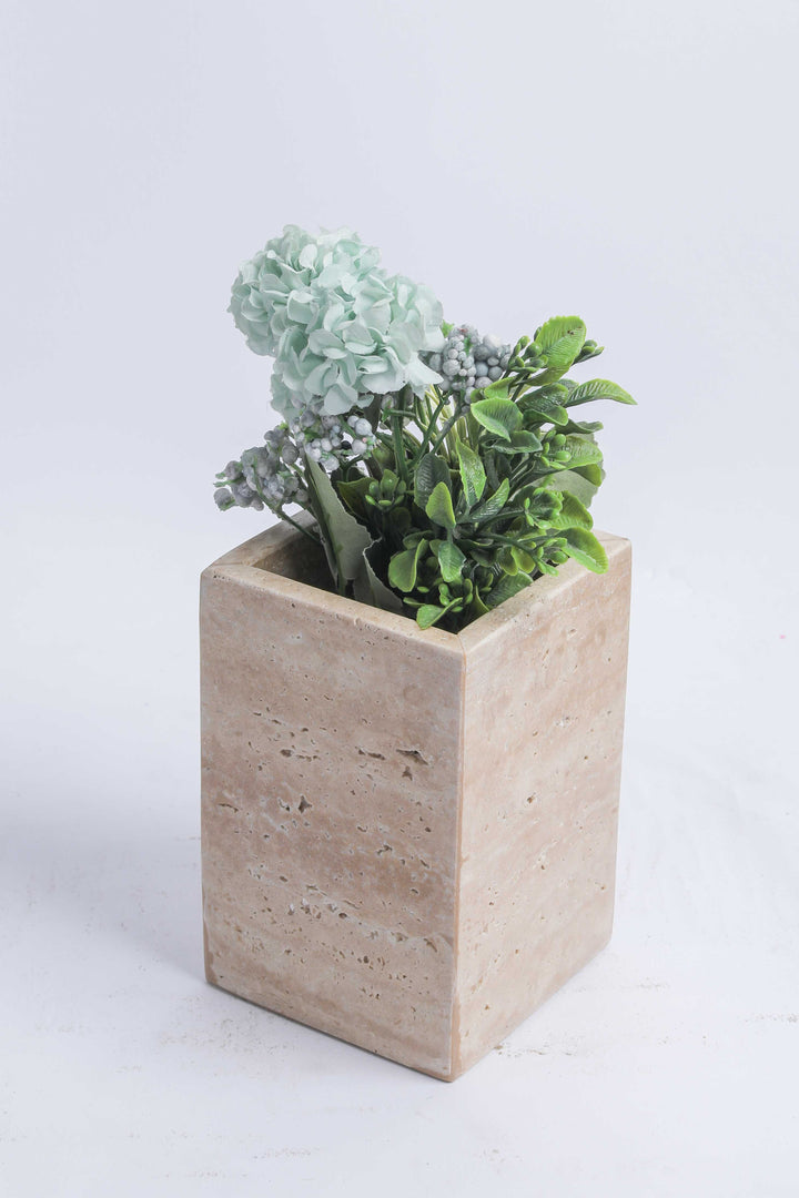 MINI FLOWER Marble POT