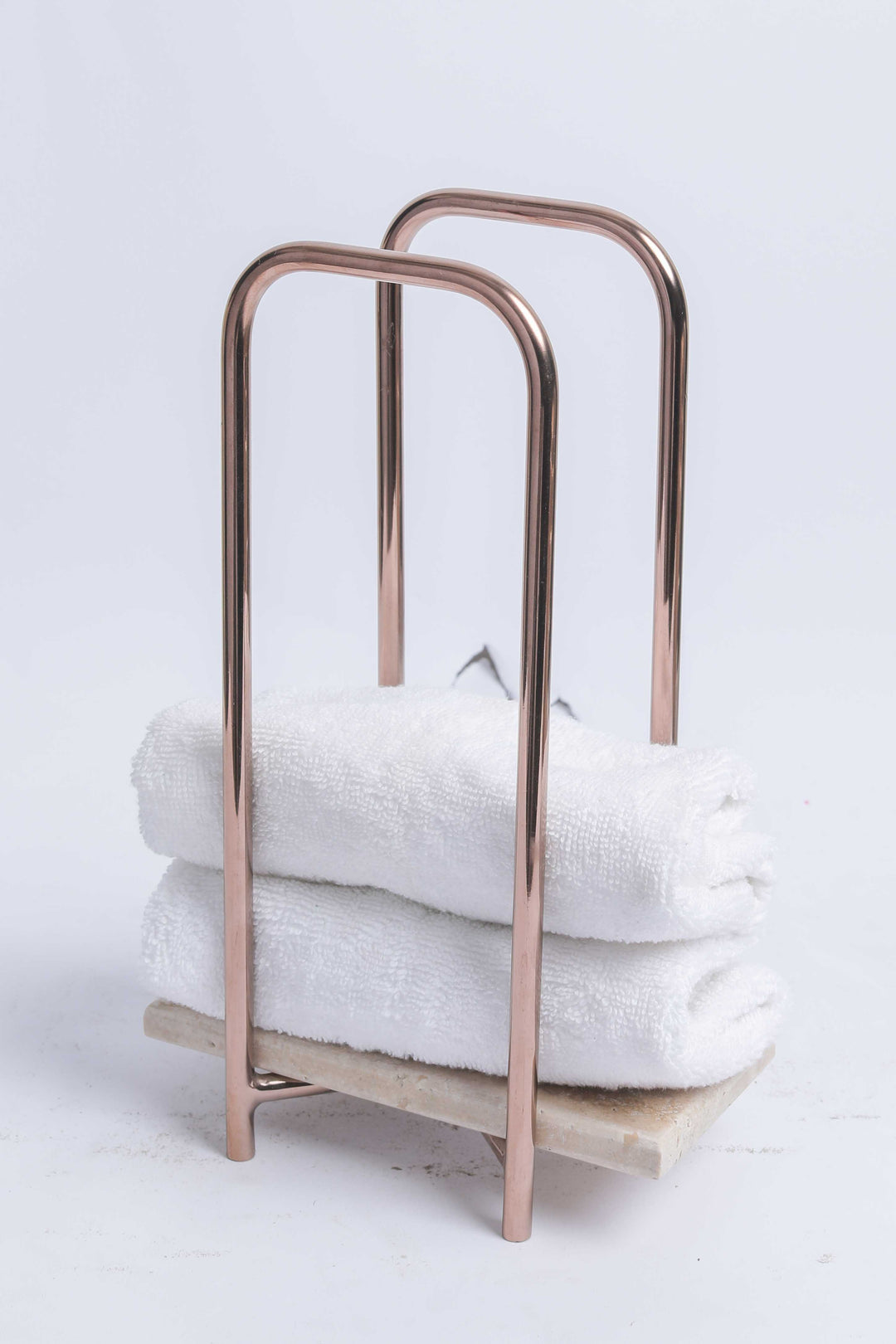 Marble Elegant Towels Holder