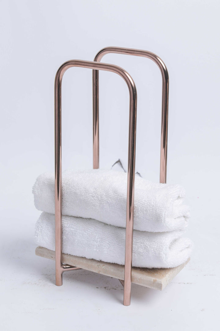 Marble Elegant Towels Holder
