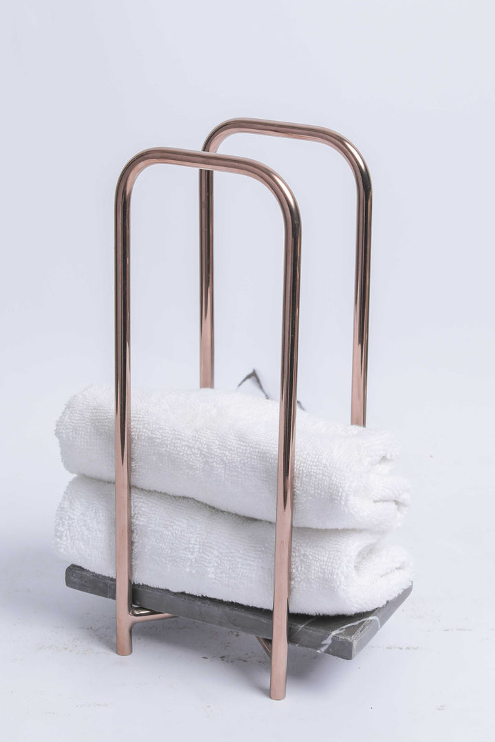 Marble Elegant Towels Holder