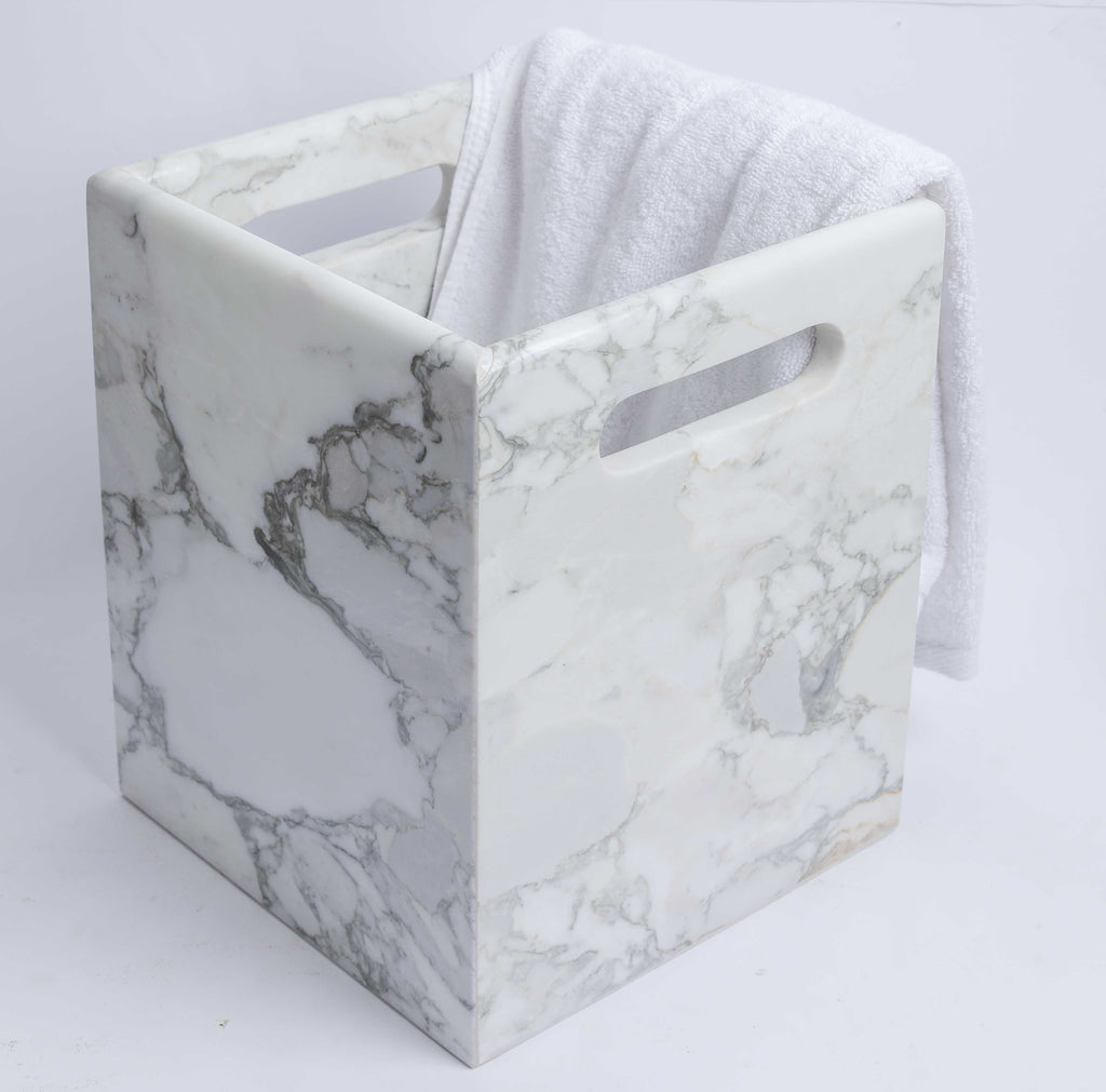 Laundry Marble towels basket