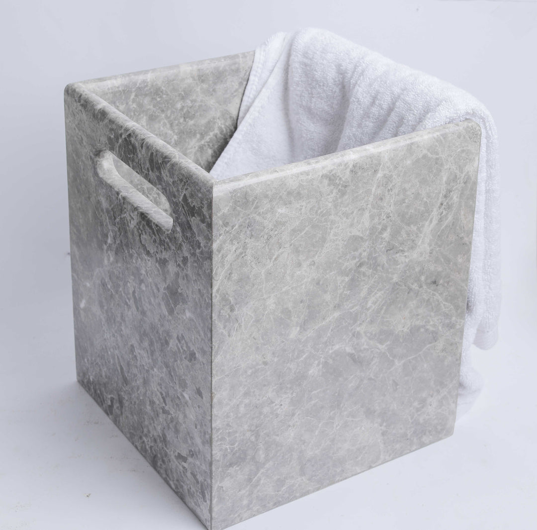 Laundry Marble towels basket