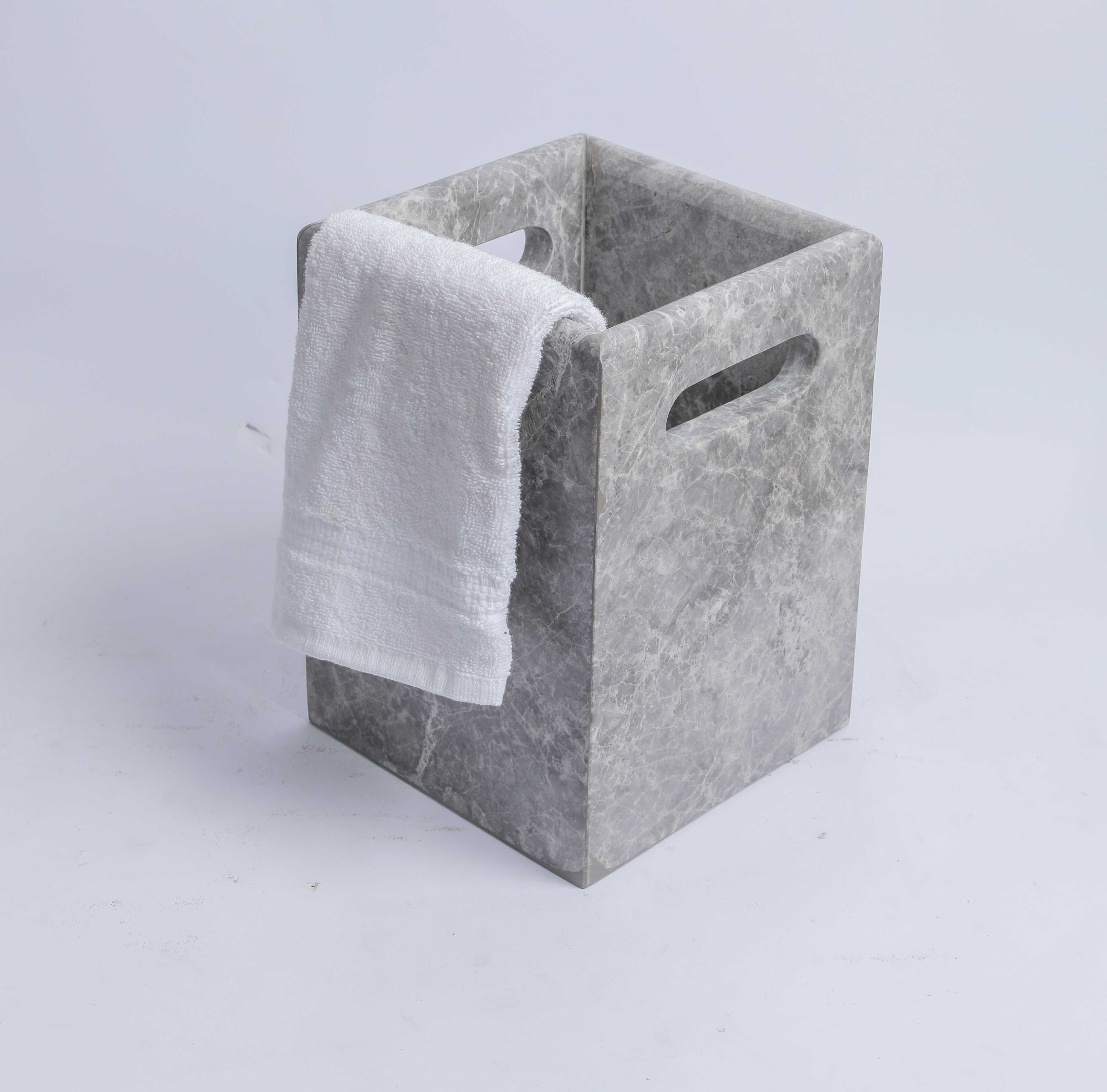 Laundry Marble towels basket
