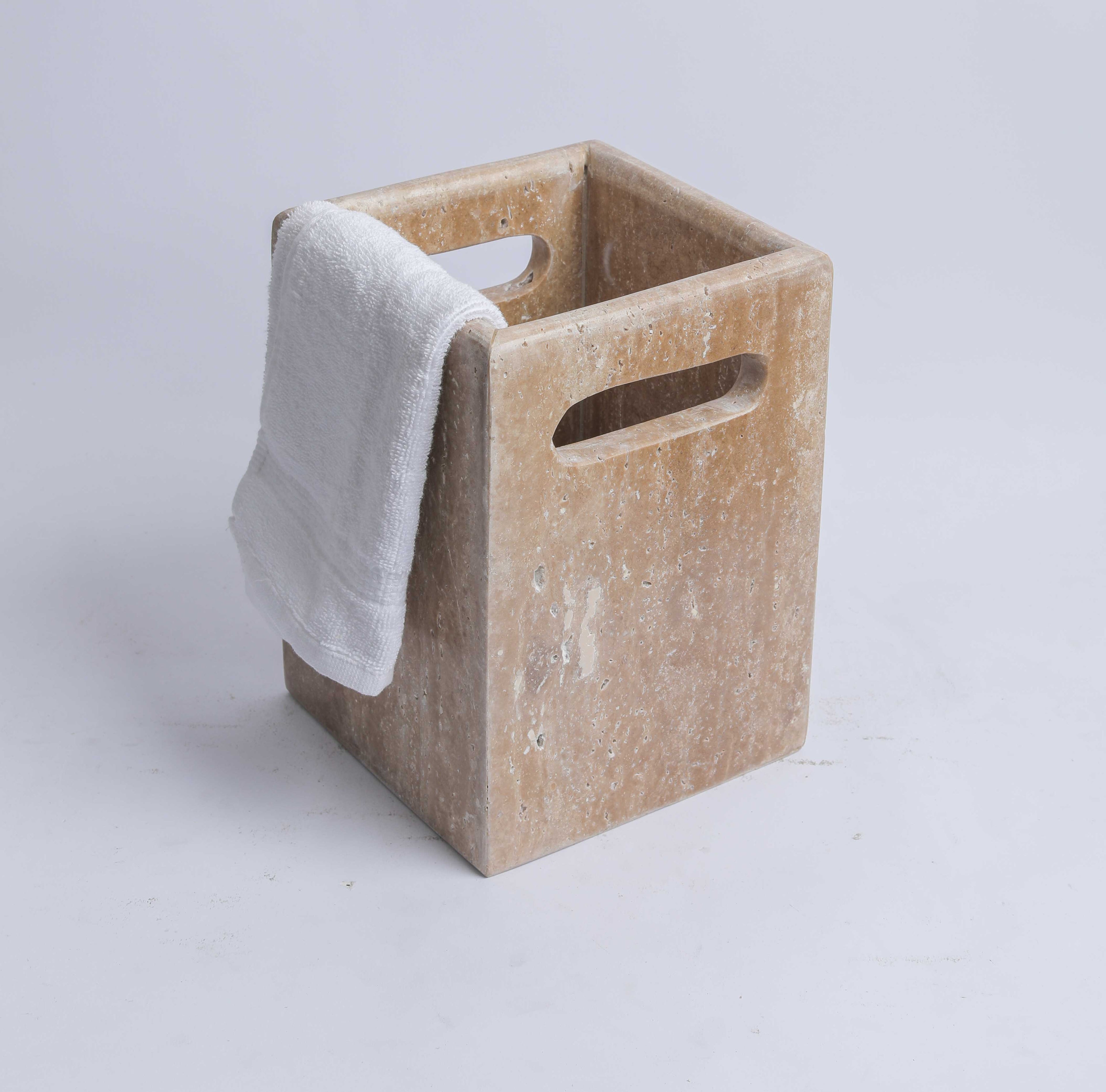 Laundry Marble towels basket