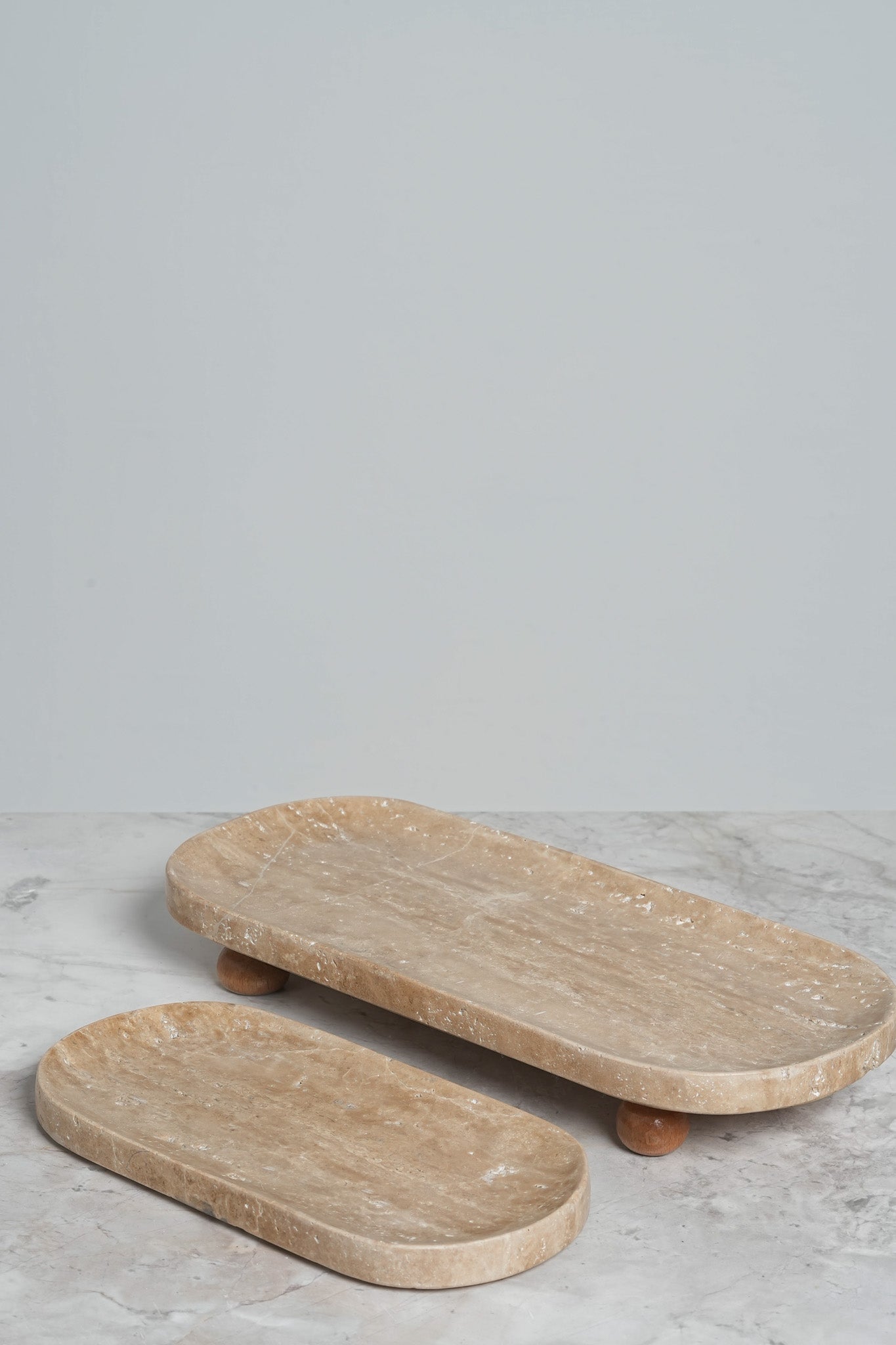 Travertine Service Tray
