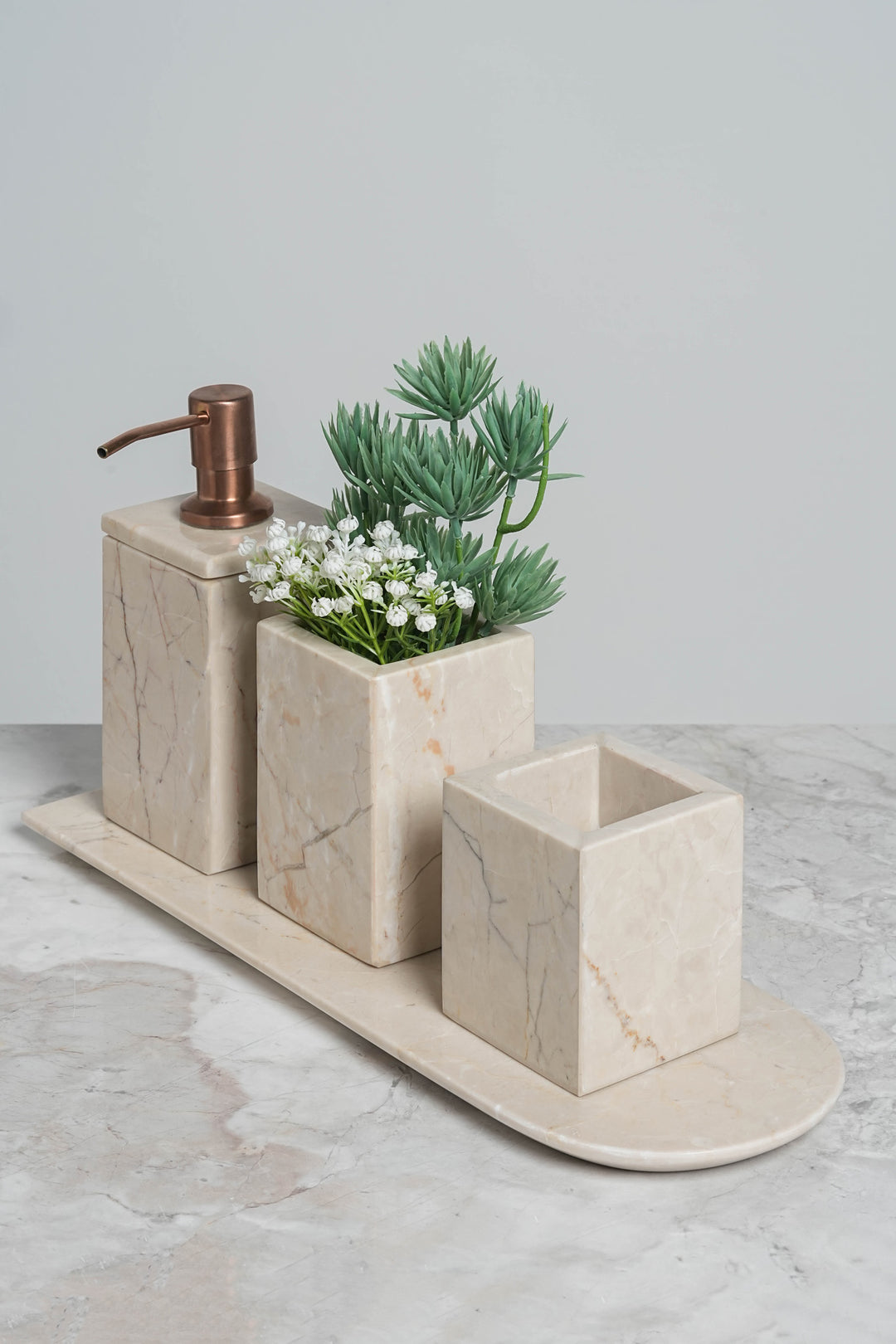 Marble Vanity Set