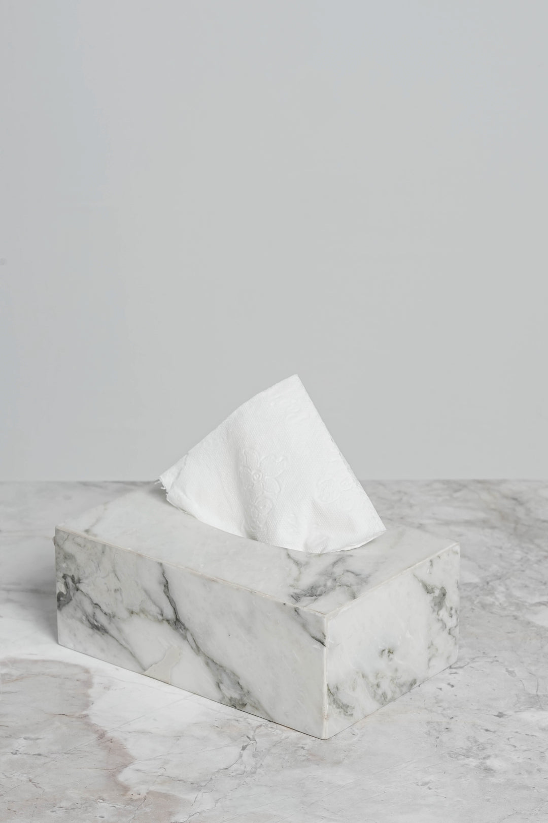 Marble Tissue Box