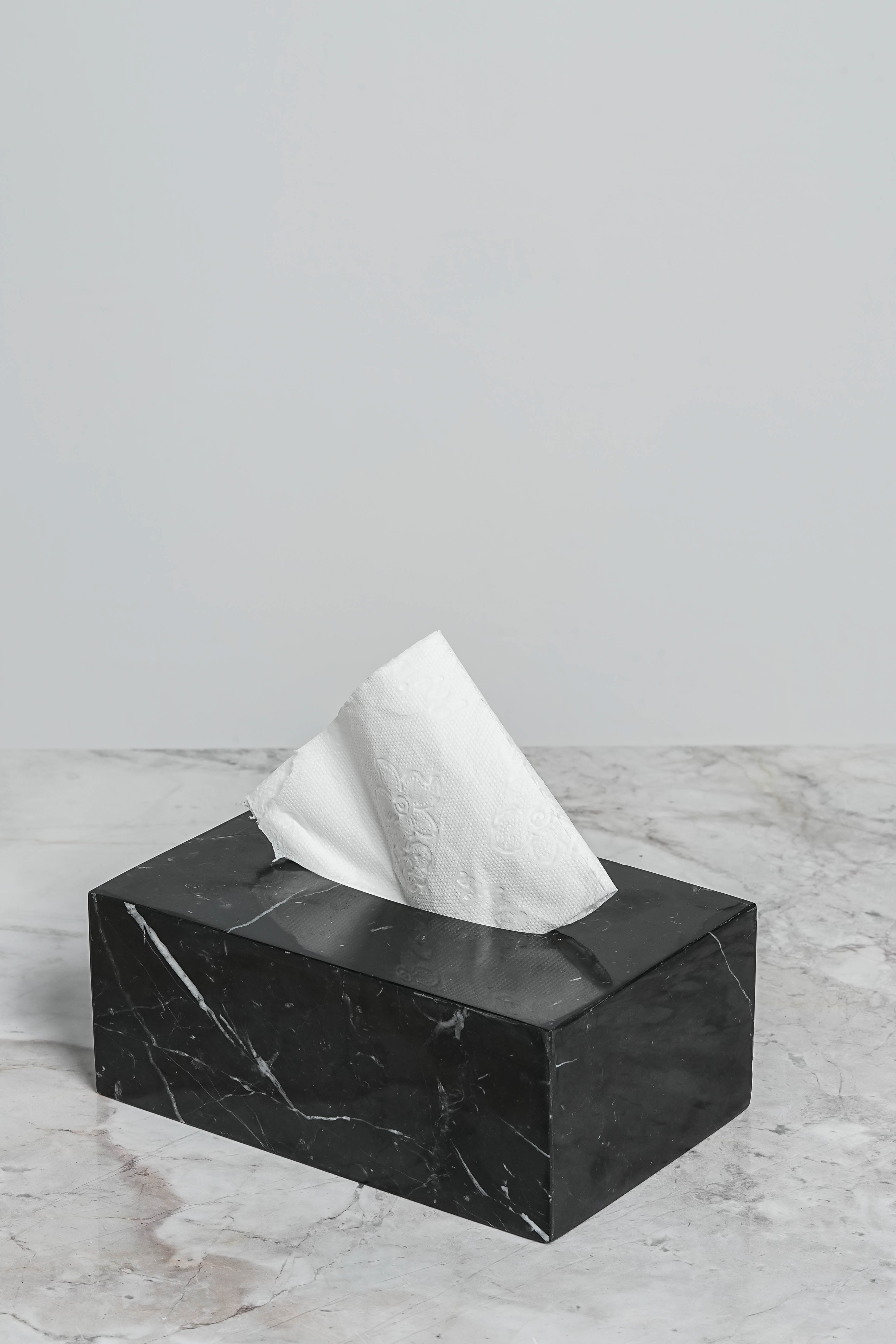 Marble Tissue Box