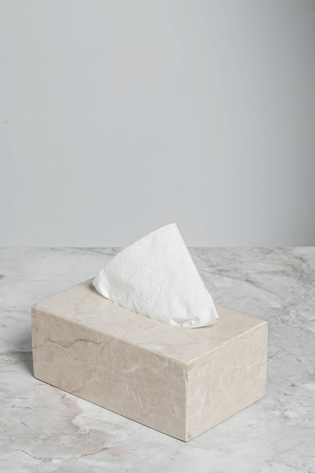 Marble Tissue Box