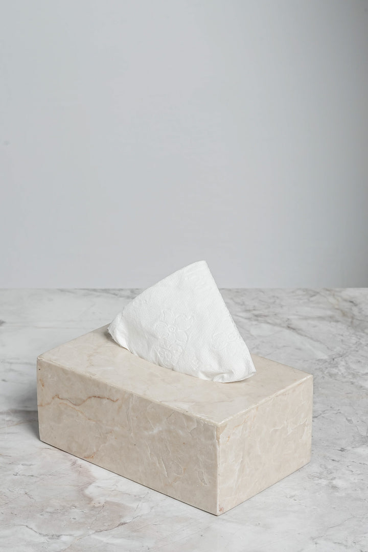 Marble Tissue Box