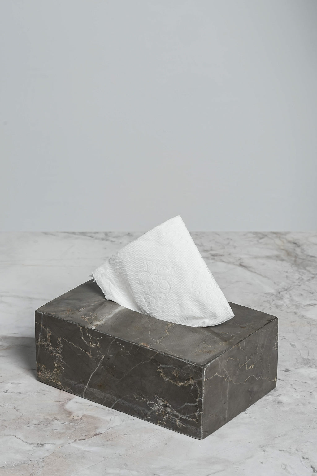 Marble Tissue Box
