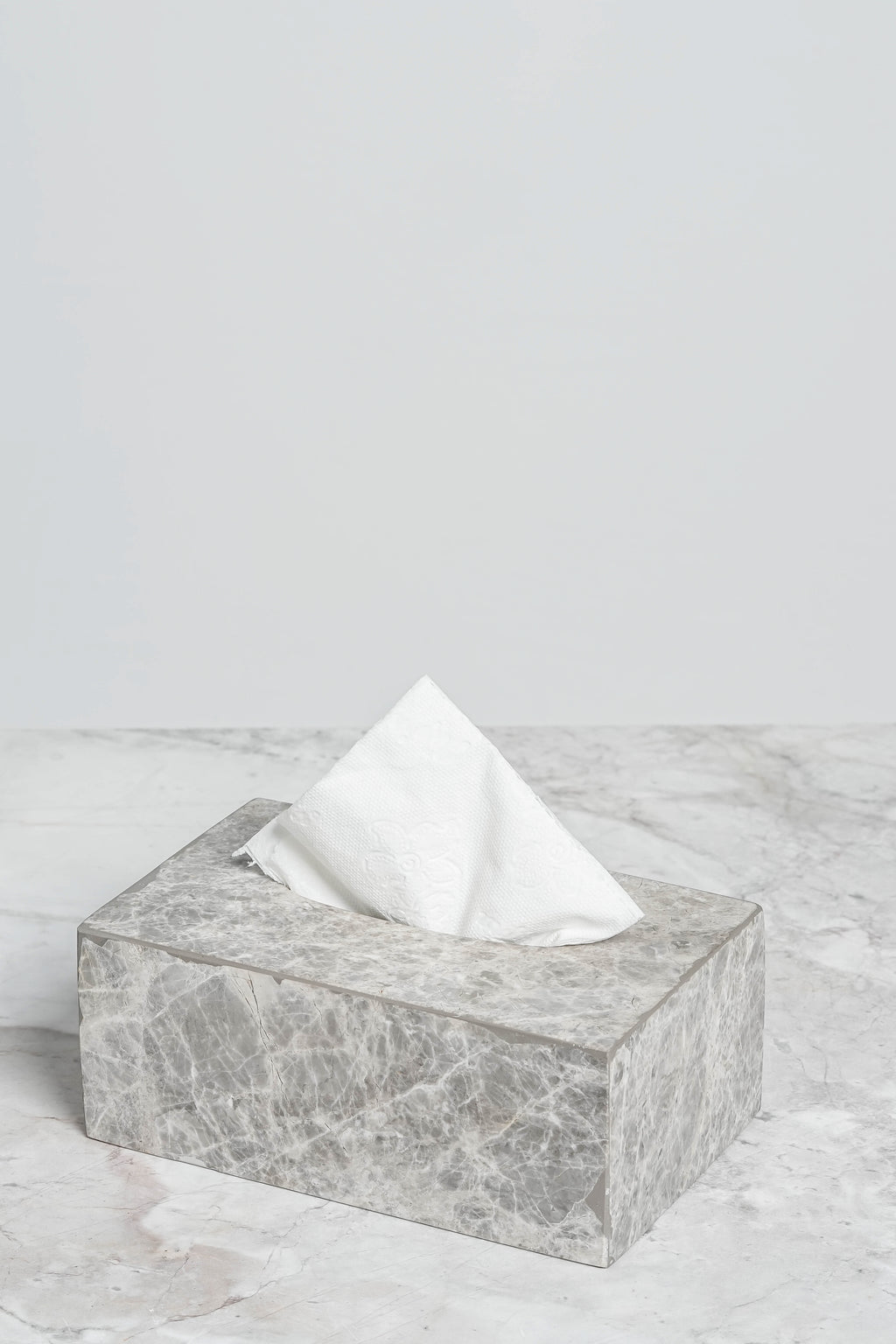 Marble Tissue Box