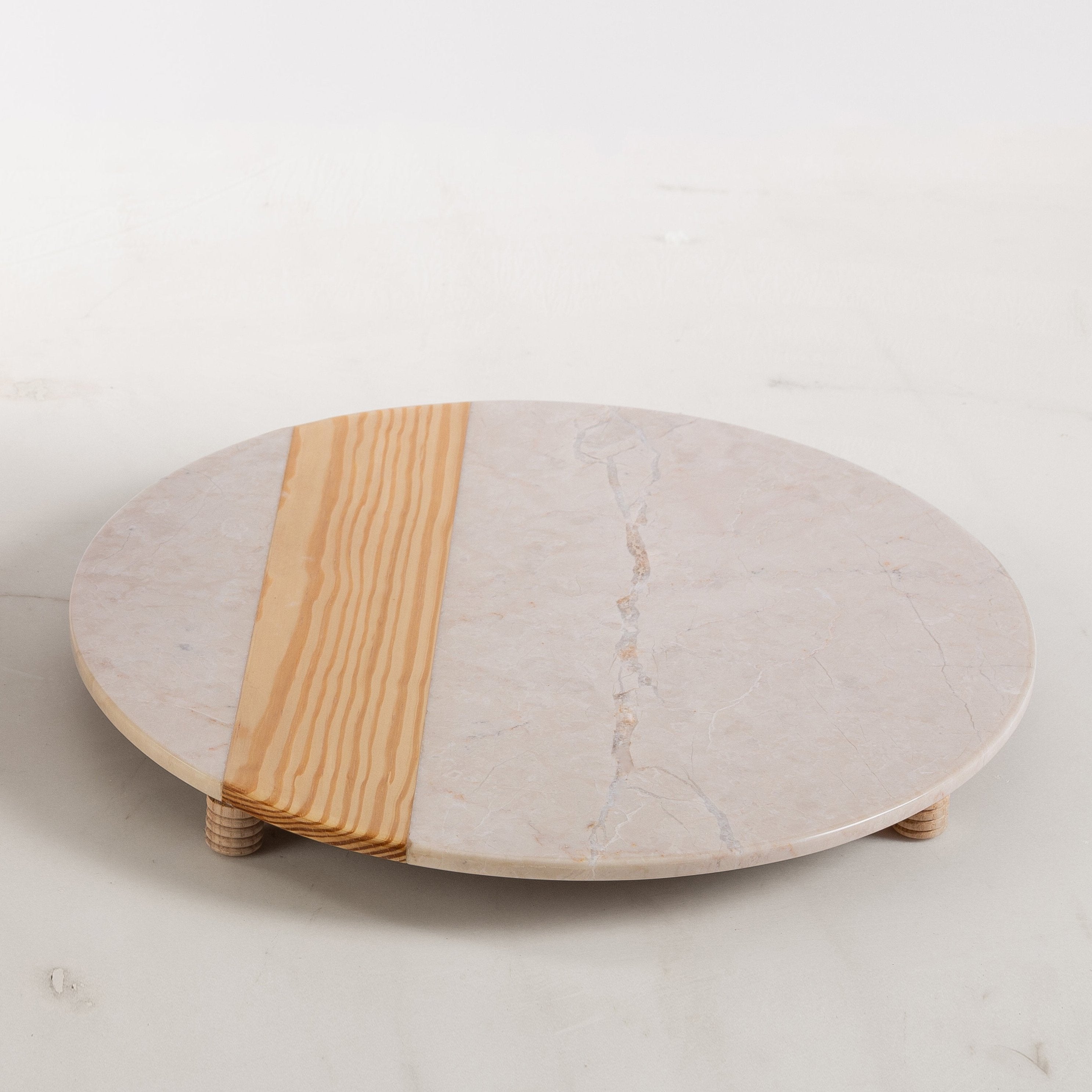 Service Tray with Cup Holder