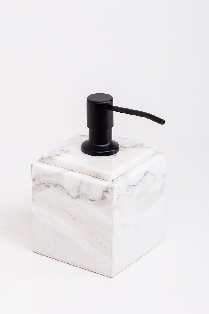 Marble Soap Dispenser + Stainless Pump INS-021