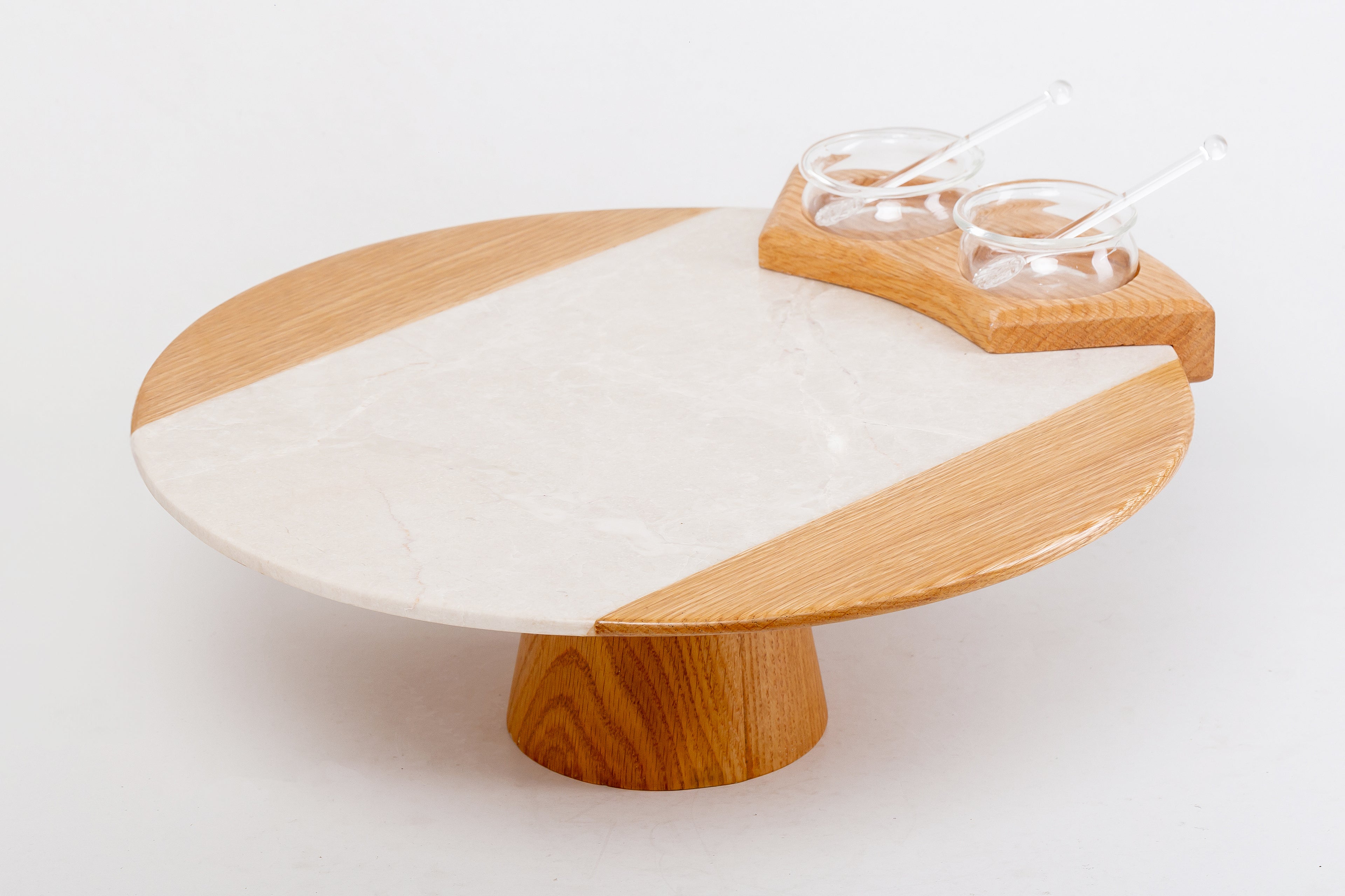 Service Tray with Cup Holder